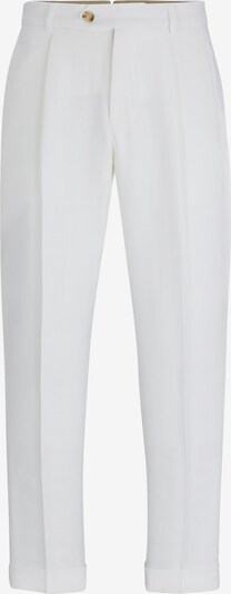 BOSS Pleated Pants 'L-Peet-Pleat ' in White, Item view