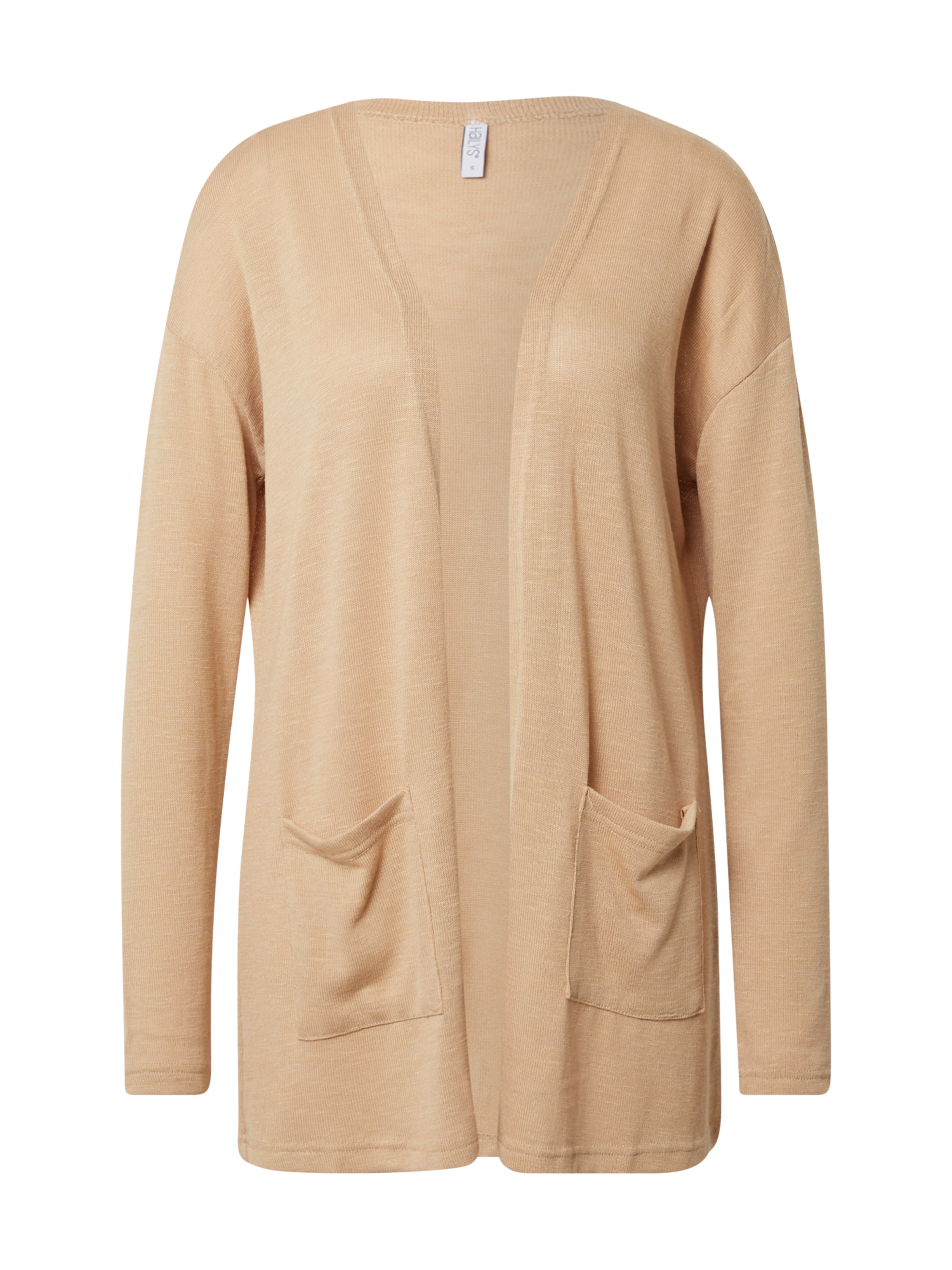Hailys - Cárdigan 'Kathy' en beige: frente