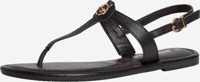 Flip-flops TAMARIS pe negru, Vizualizare produs