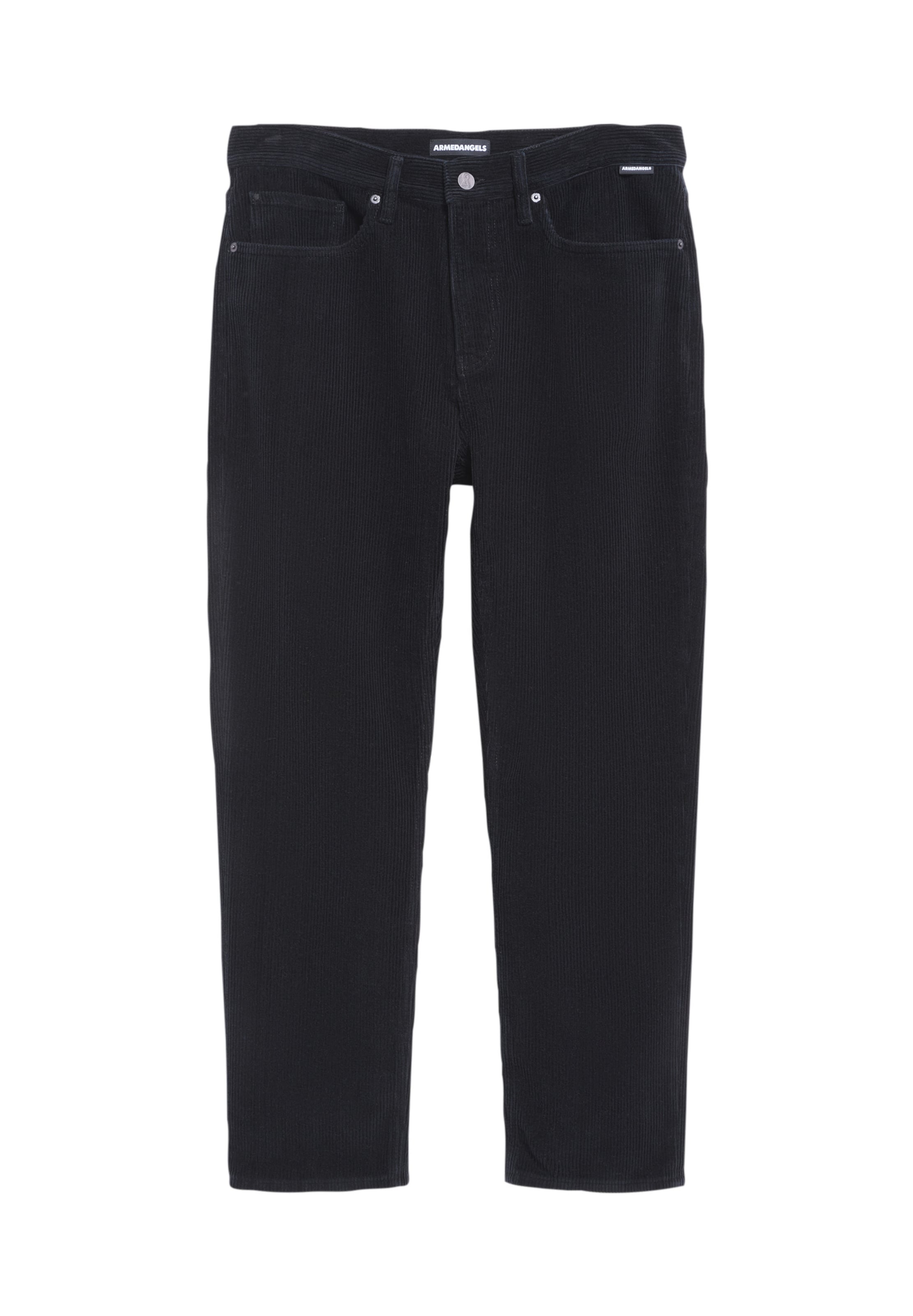 ARMEDANGELS Cordhose MAAKX CORDUROY in Schwarz: Vorderseite