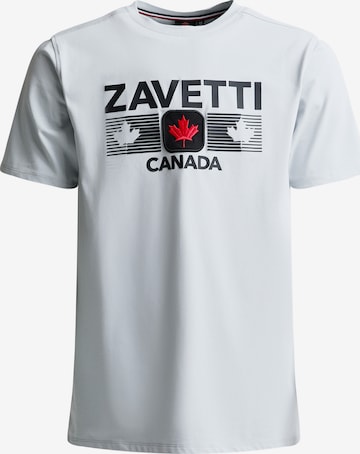 T-Shirt 'Cirico' Zavetti Canada en blanc : devant