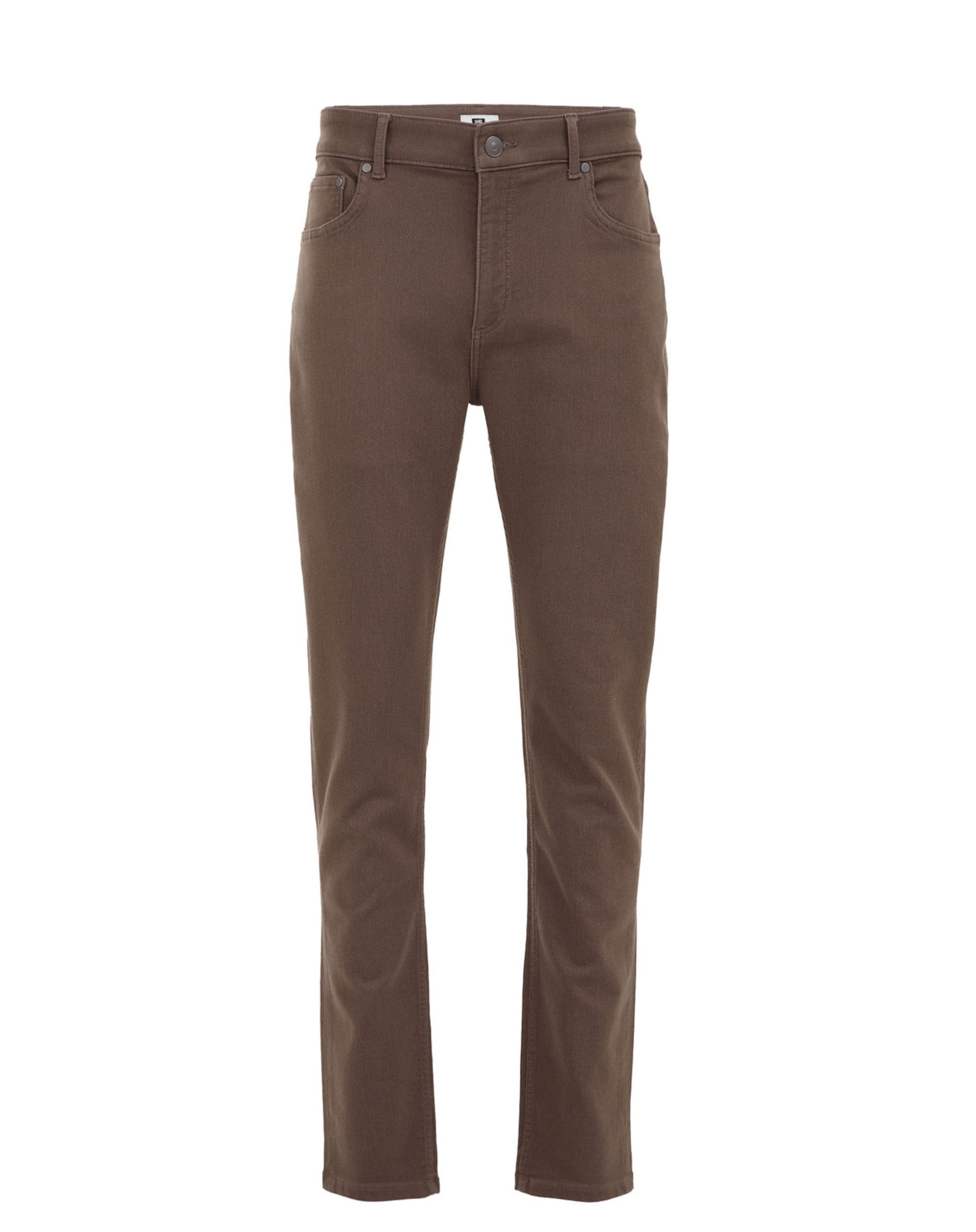 Slimfit Pantaloni eleganți de la WE Fashion pe maro: față