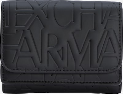 ARMANI EXCHANGE Denarnica 'WOMAN'S CONTINENTAL' | črna barva, Prikaz izdelka
