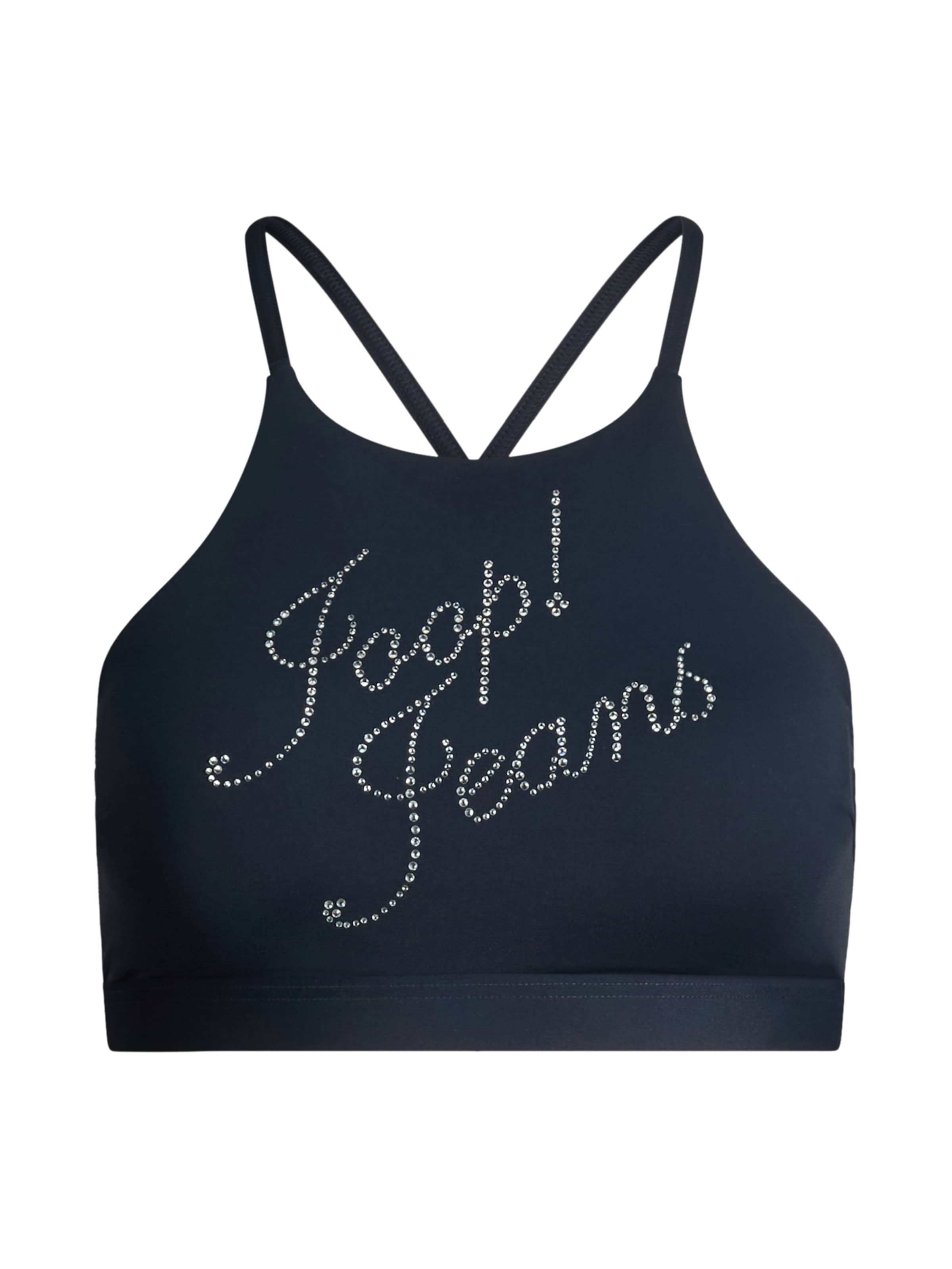 JOOP! Jeans Bikinitop 'Sparkle Beach' in navy, Produktansicht