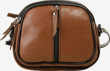 Cluty - Bolso de hombro en marrón: frente