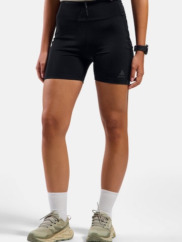 Coupe slim Pantalon de sport 'X-ALP TRAIL CARGO' ODLO en noir