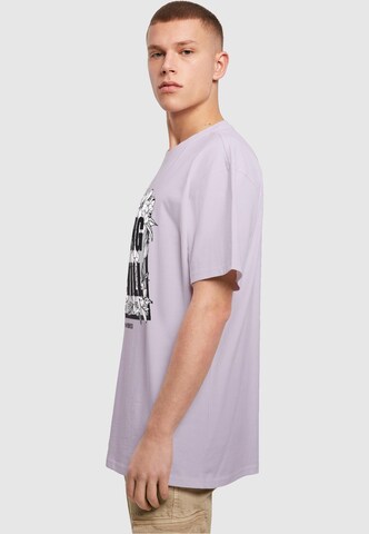 Merchcode Shirt 'Spring And Chill' in Purple