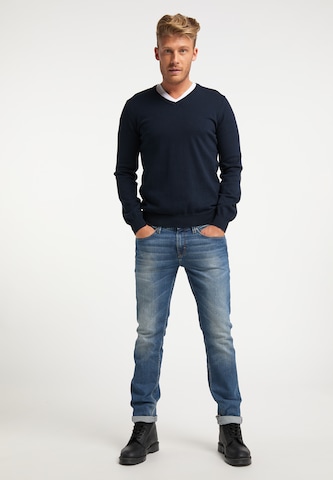 Mo ESSENTIALS Pullover in Blau