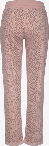 LASCANA Regular Pants in Pink