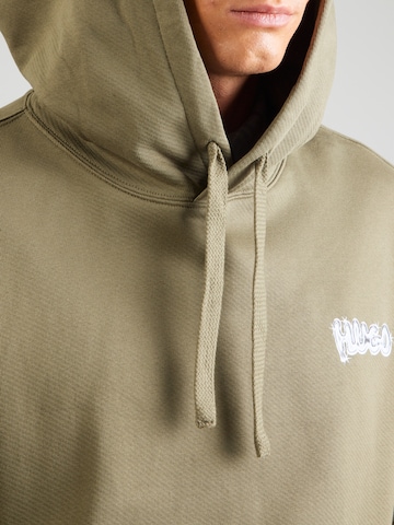HUGO Sweatshirt 'Nyrohood' in Groen