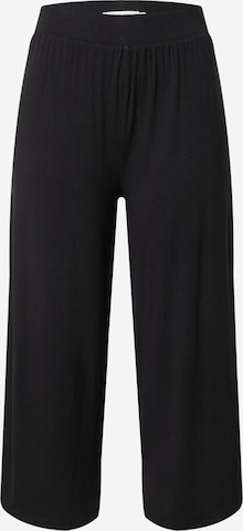 b.young Loose fit Trousers in Black: front