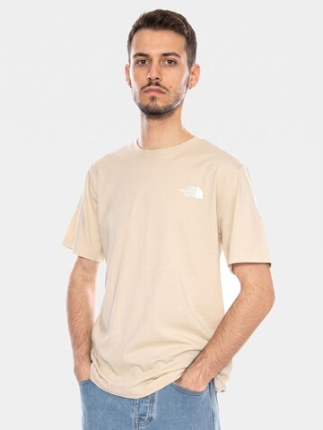 THE NORTH FACE Shirt 'NSE Celebration' in Beige: front