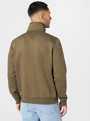 TOMMY HILFIGER Sweatjacke in Grün
