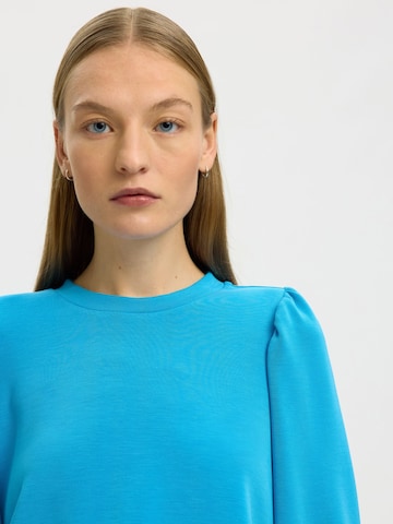SELECTED Sweatshirt 'SLFTenny' in Blau