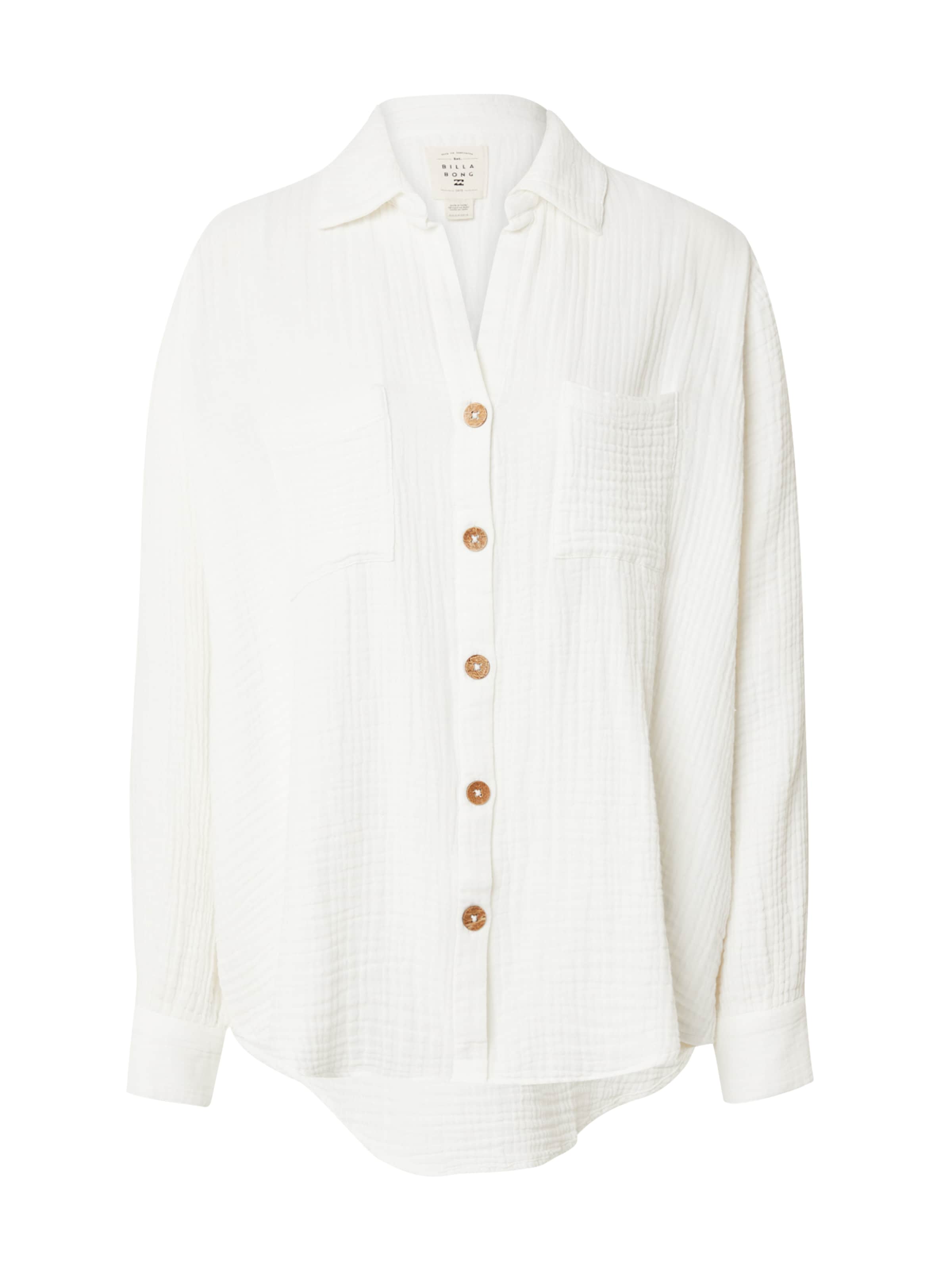 Chemisier 'SWELL' BILLABONG en blanc : devant