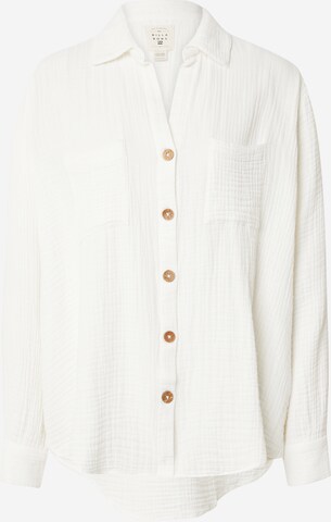 Camicia da donna 'SWELL' di BILLABONG in bianco: frontale