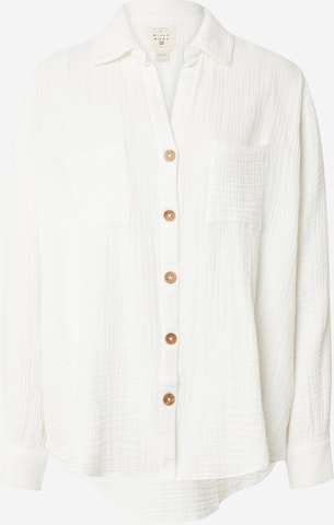 BILLABONG Blouse 'SWELL' in Wit: voorkant