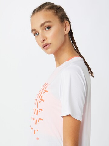 Superdry Funktionsbluse 'Tech Touch' i hvid