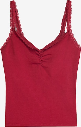 Bershka Toppi värissä punainen: etupuoli