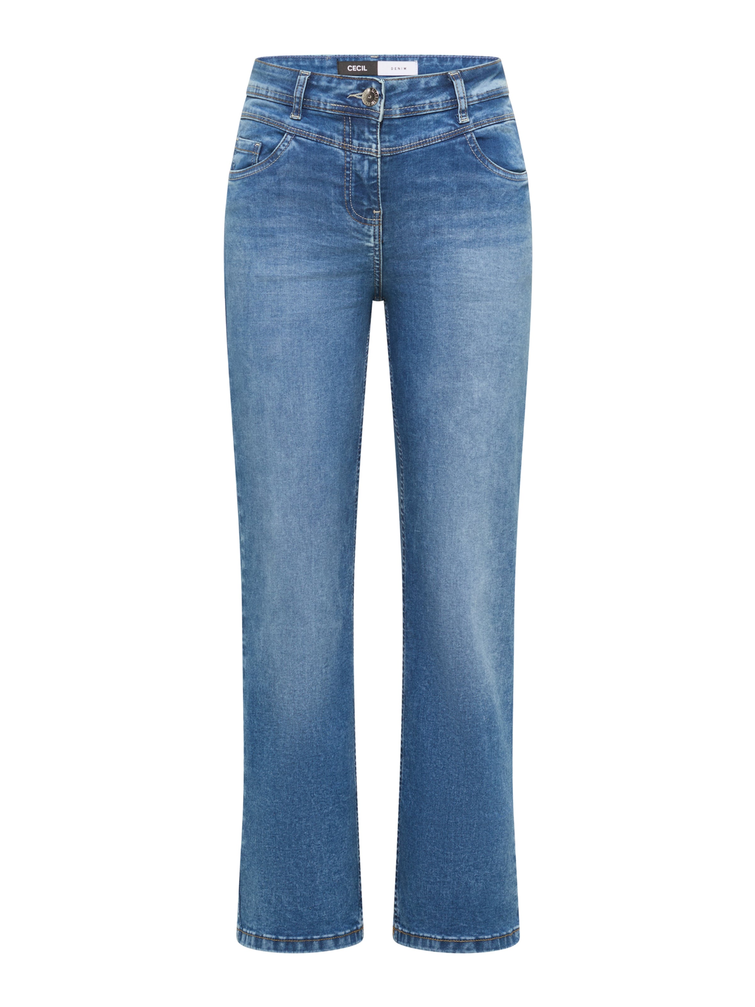 CECIL Slimfit Jeans 'Toronto' in Blau: Vorderseite