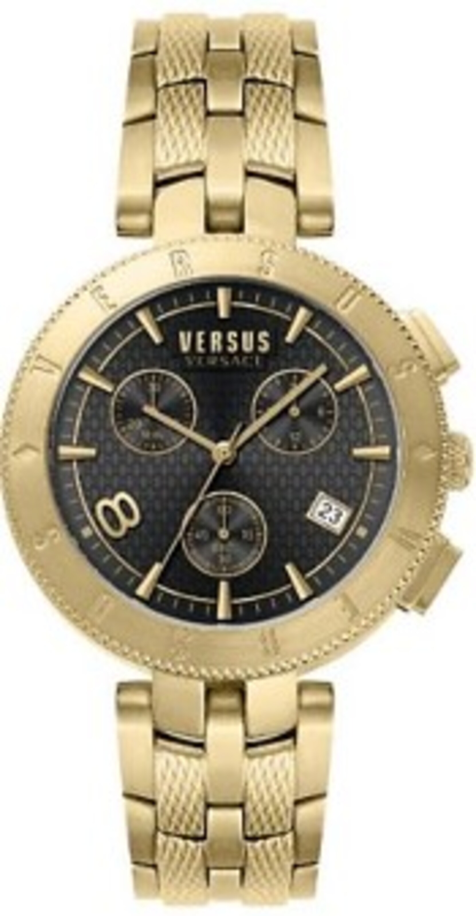 VERSUS VERSACE Analoog horloge in Goud: voorkant