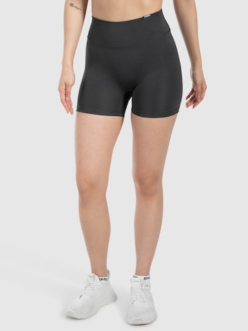 Smilodox Slim fit Sports trousers ' Lavina ' in Grey: front