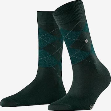 BURLINGTON Socken 'Marylebone Glitter' in Grün: Vorderseite