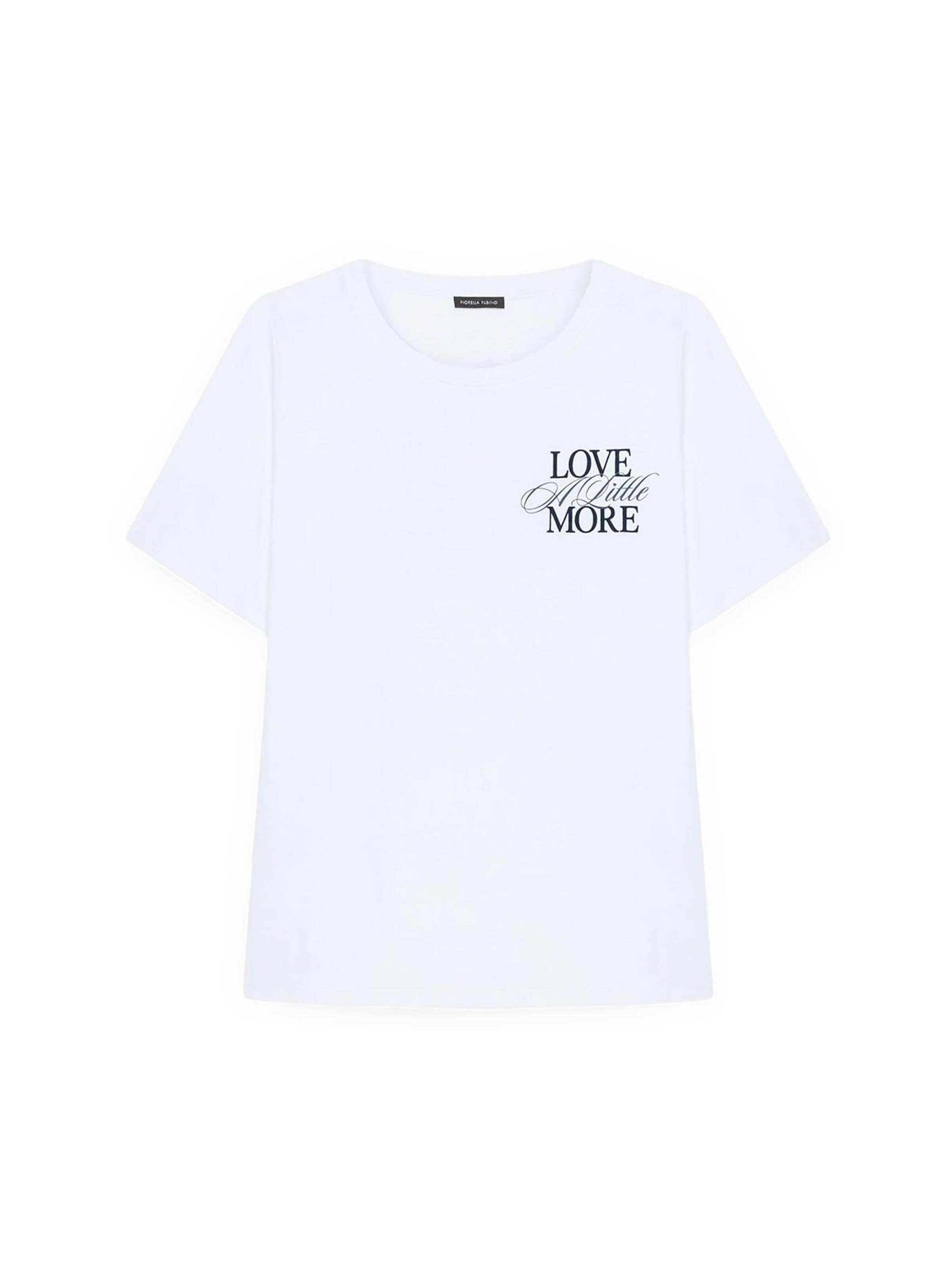 Fiorella Rubino Shirt in Wit: voorkant