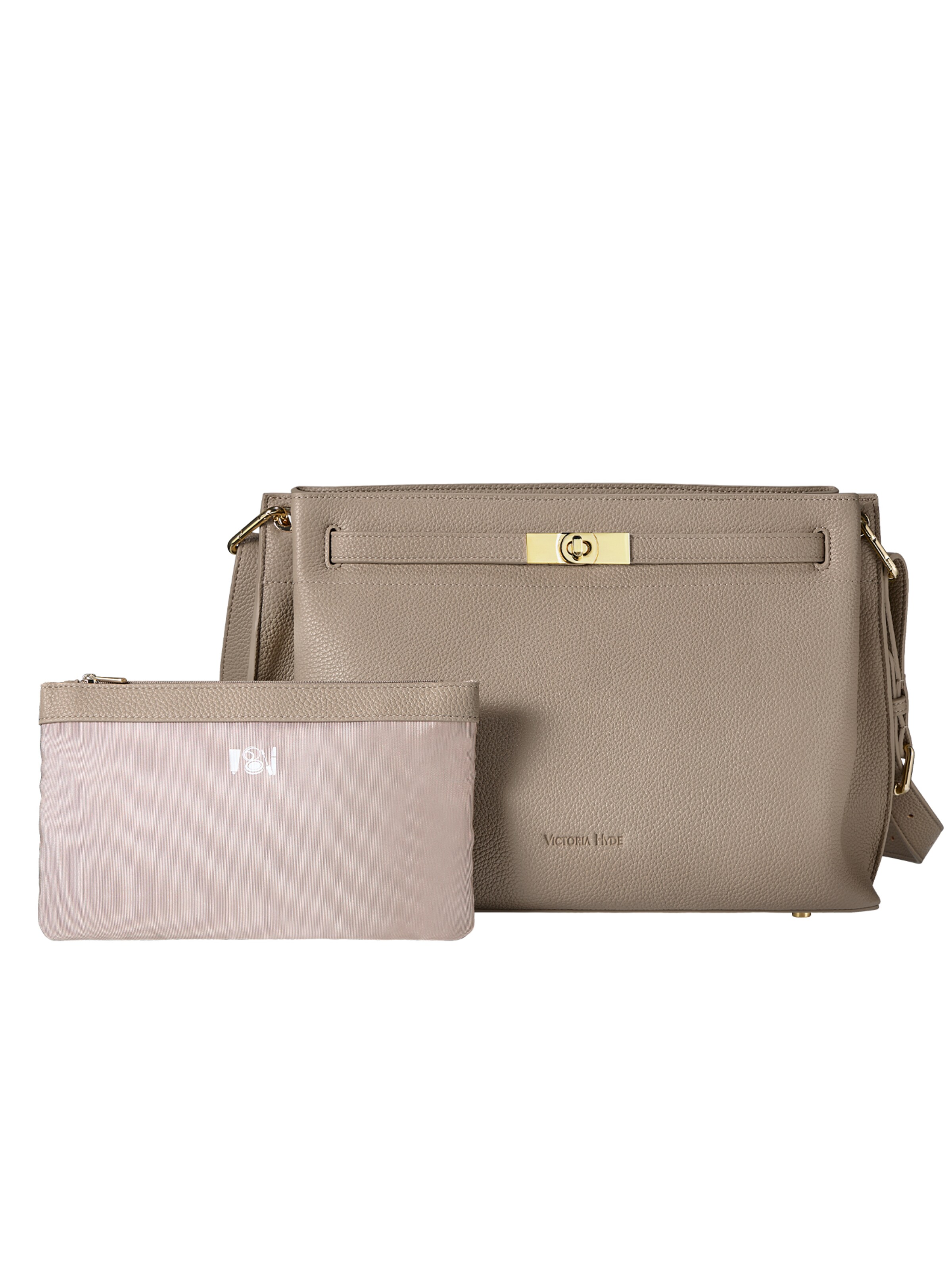 Victoria Hyde - Mala de ombro ' Alla ' em cinzento