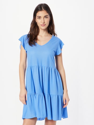 Hailys Dress 'Leonie' in Blue: front