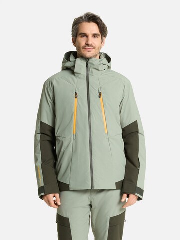 ZIENER Outdoorjacke in Grün: Vorderseite
