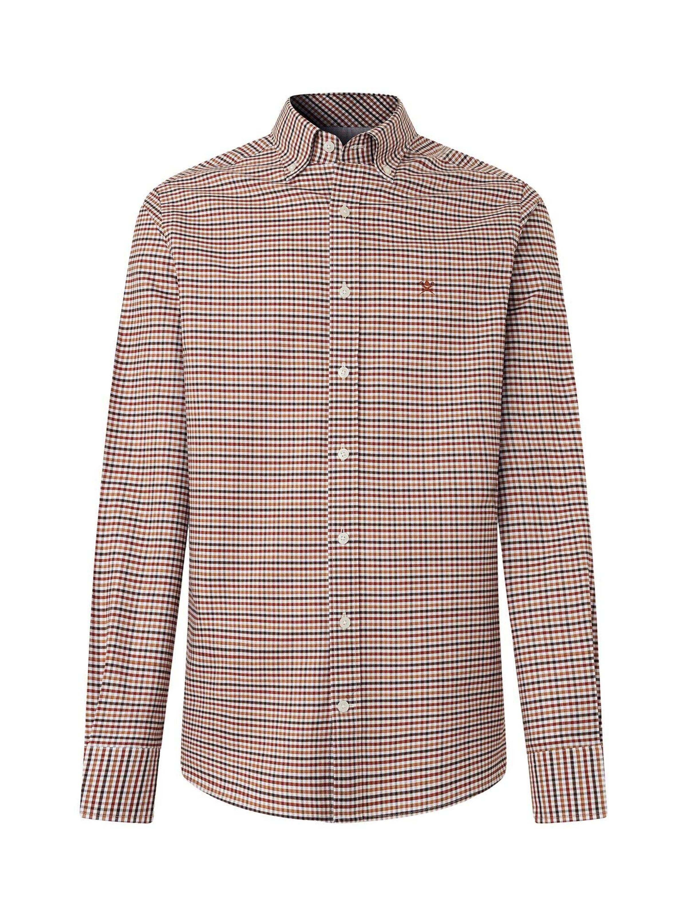 Regular fit Camicia di Hackett London in arancione: frontale
