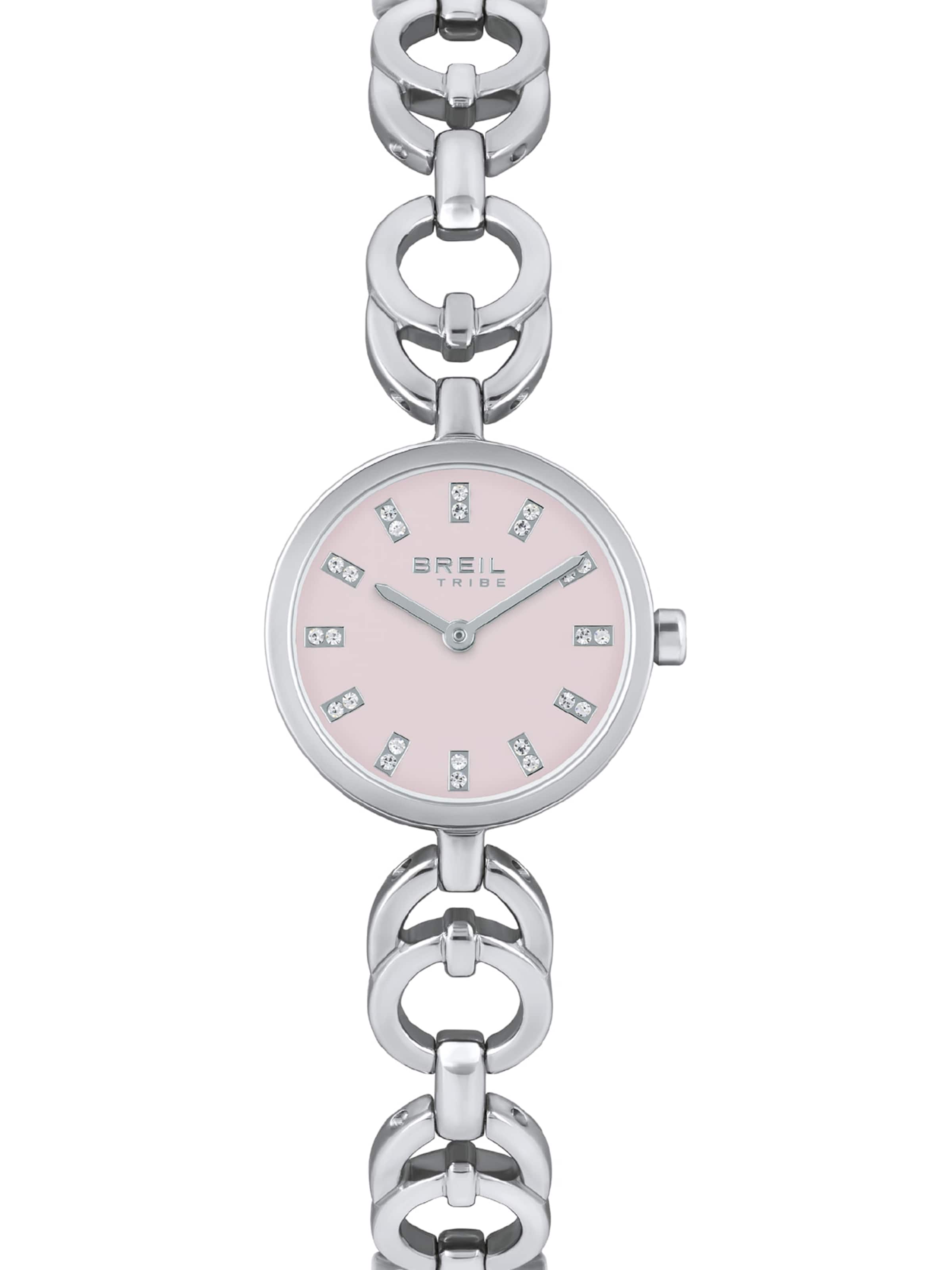 Orologio analogico 'Luna' di Breil in argento: frontale