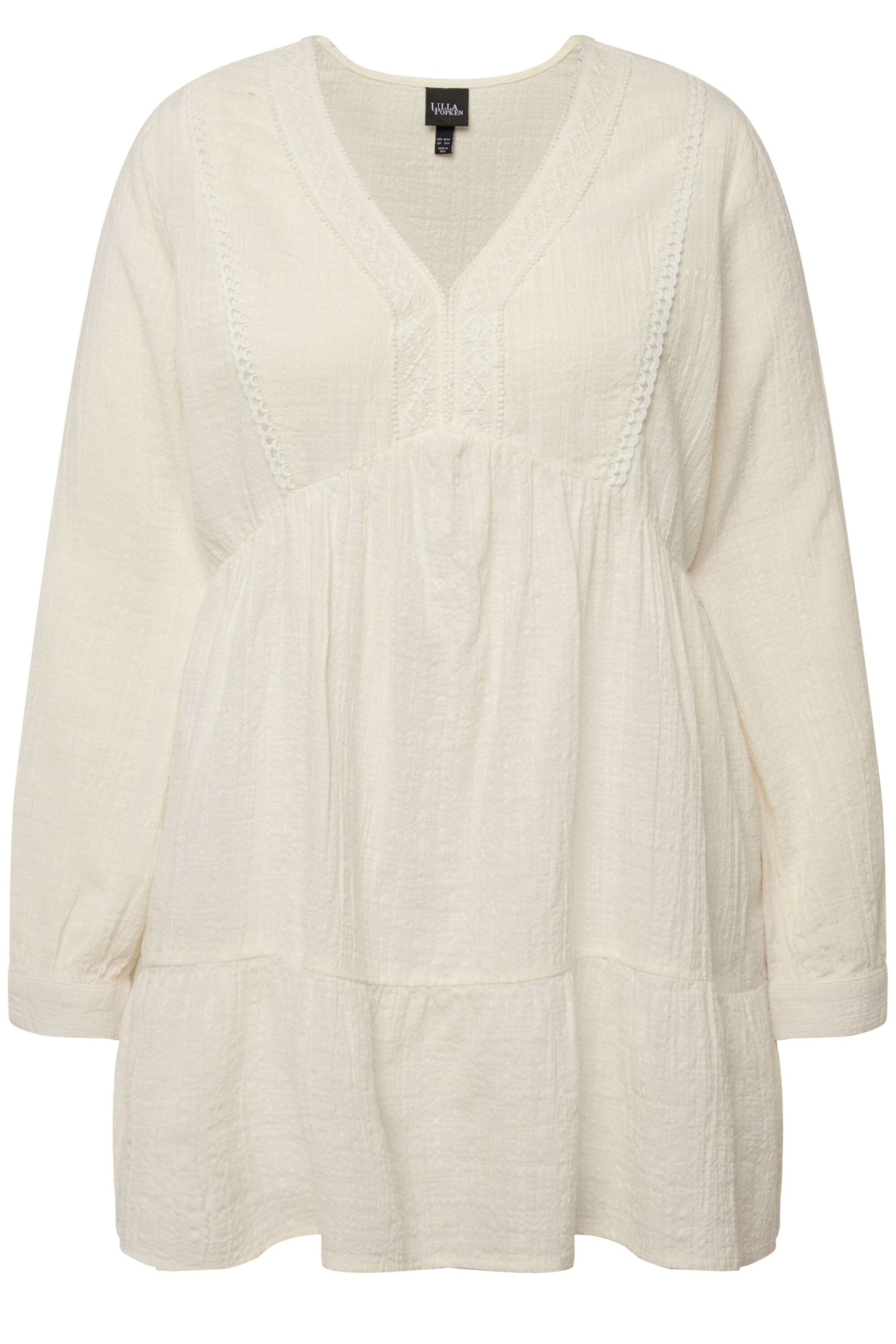 Ulla Popken Tunic in Beige: front