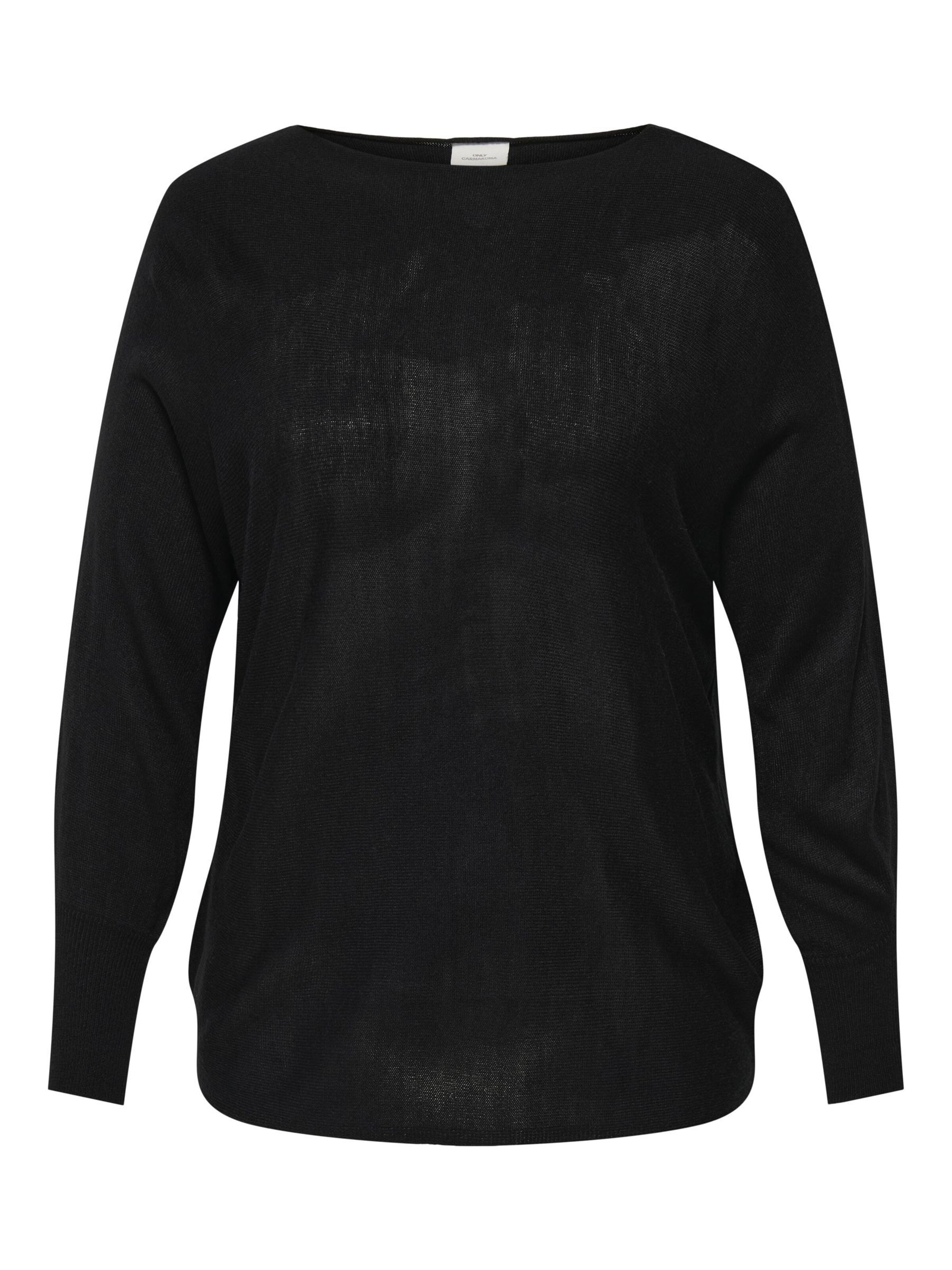 ONLY Carmakoma - Jersey 'CARAIDA' en negro: frente