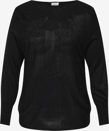 ONLY Carmakoma - Jersey 'CARAIDA' en negro: frente