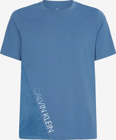 Tricou funcțional Calvin Klein Performance pe albastru violet / alb, Vizualizare produs