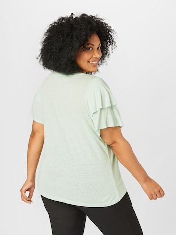 Tom Tailor Women + - Camiseta en verde