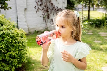 Nuby Drinking Bottle in Blue