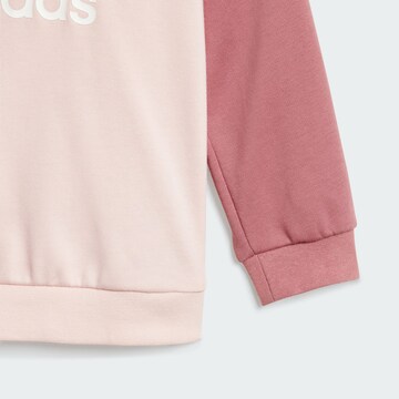 ADIDAS SPORTSWEAR Tepláková souprava 'Essentials' – šedá