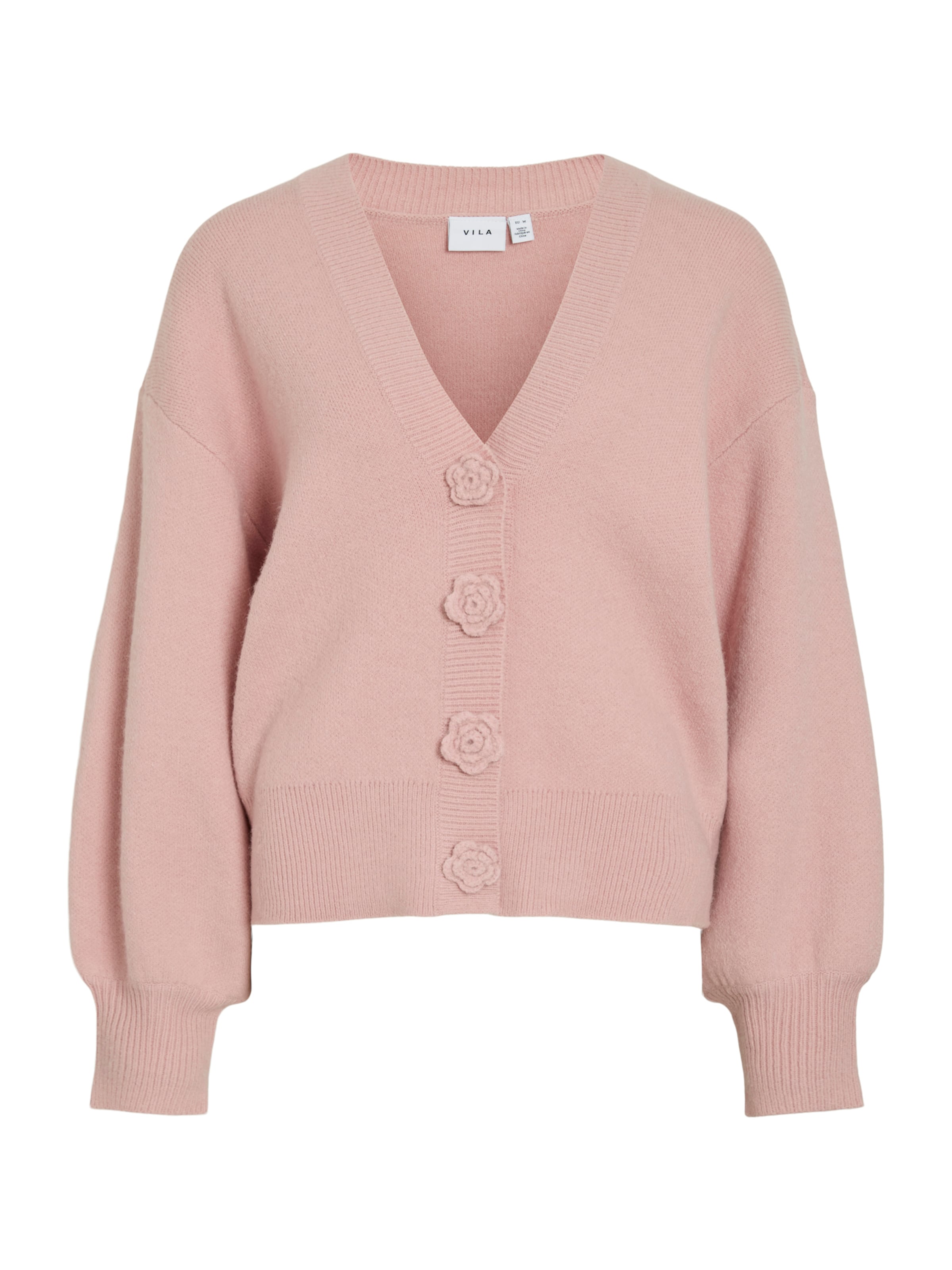 VILA Cardigan i pink: forside
