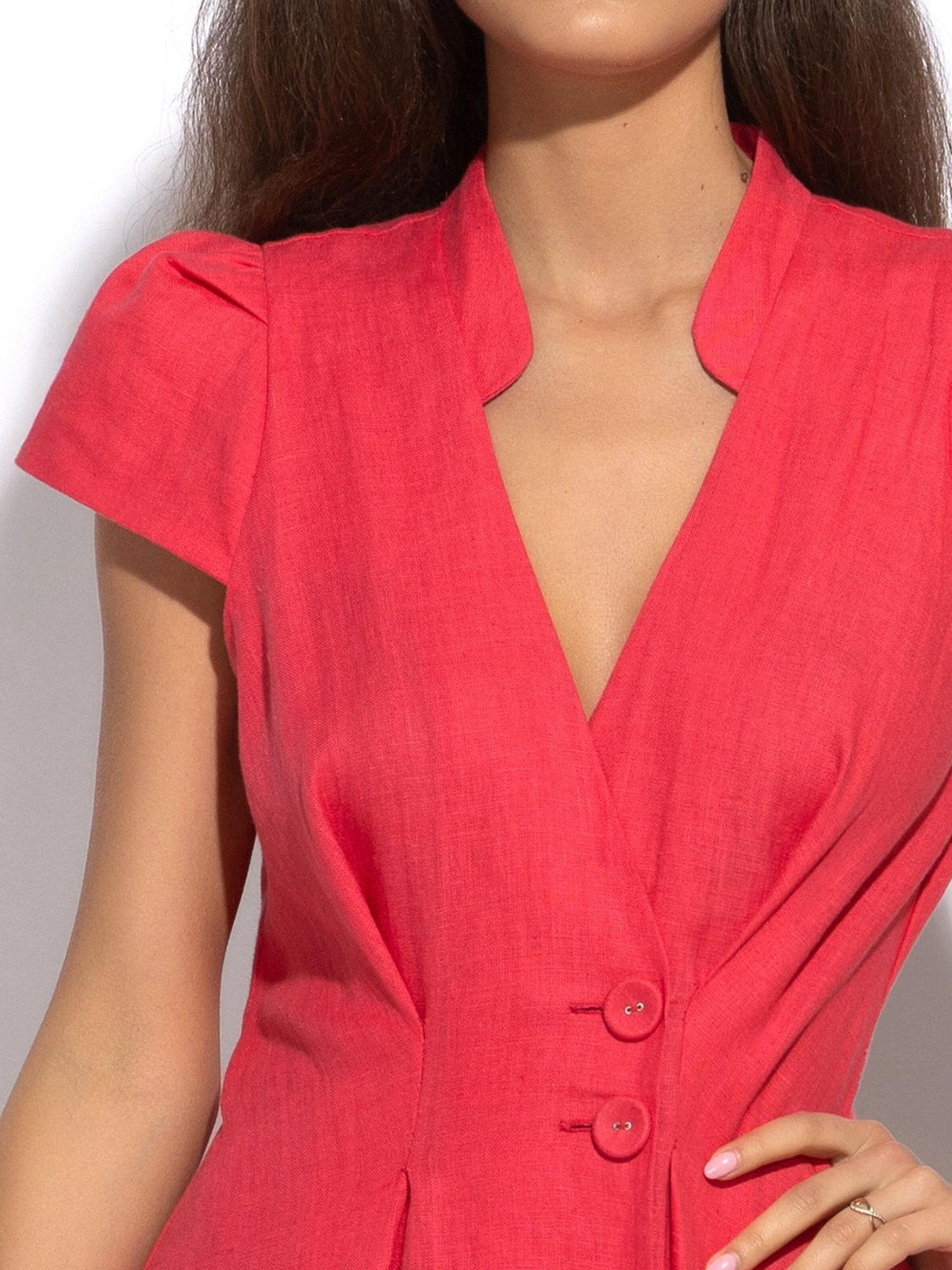 JIORO Kleid 'ESSENTIALS' in Pink