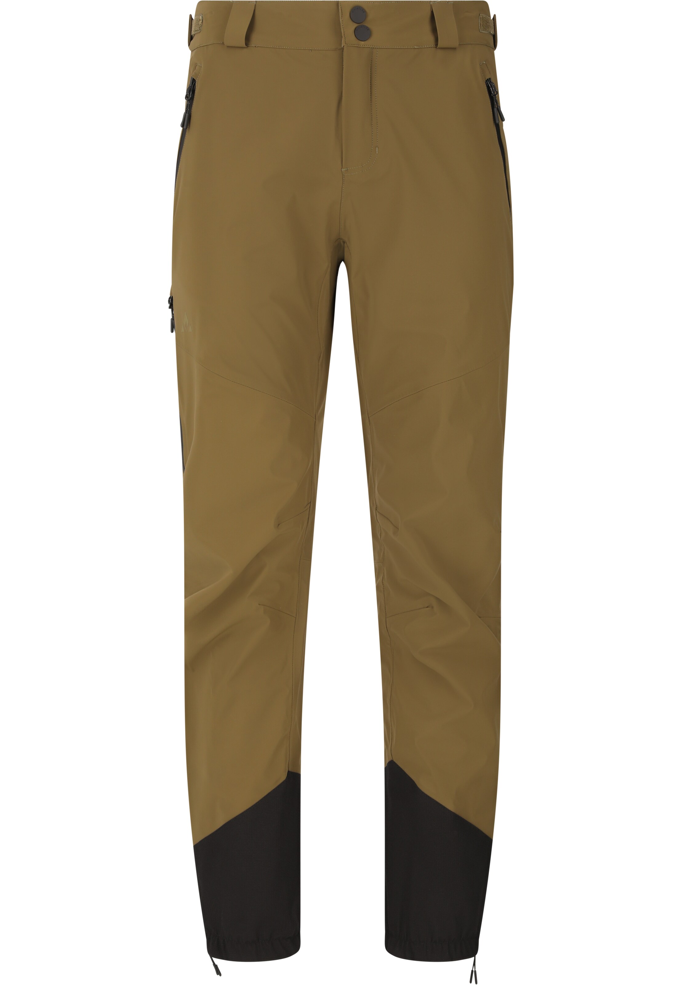 Whistler Regular Sportbroek 'Oxtrail' in Groen: voorkant