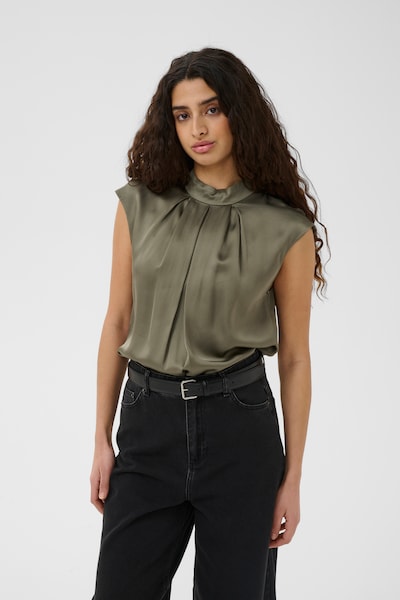 InWear Bluse 'IWBalla' i XXS i oliven, Produktvisning