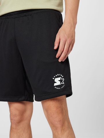 Starter Black Label Regular Shorts in Schwarz