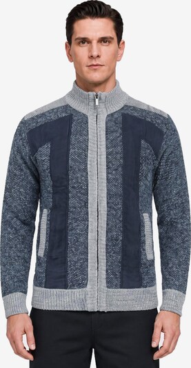 ALLTHEMEN Knit Cardigan 'Maschenspiel' in S in Blue, Item view