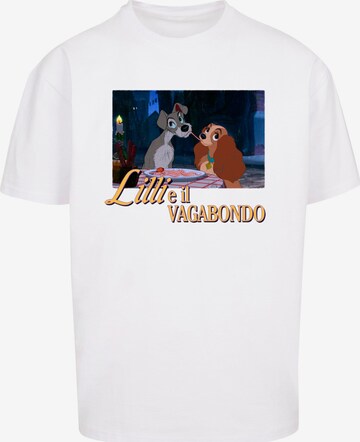 T-Shirt 'Lilli e il Vagabondo' MT Upscale en blanc : devant
