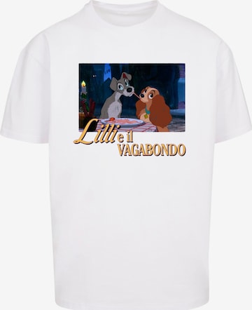 MT Upscale Shirt 'Lilli e il Vagabondo' in Wit: voorkant