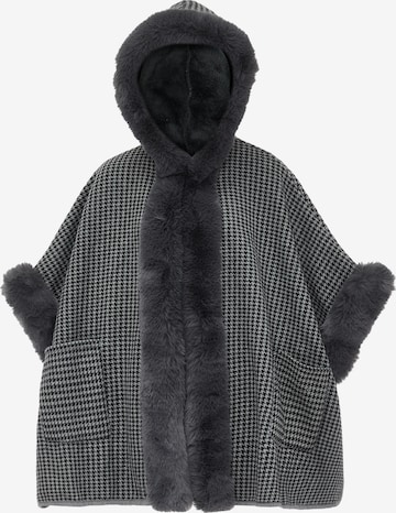 OSHA Poncho in Grau: predná strana