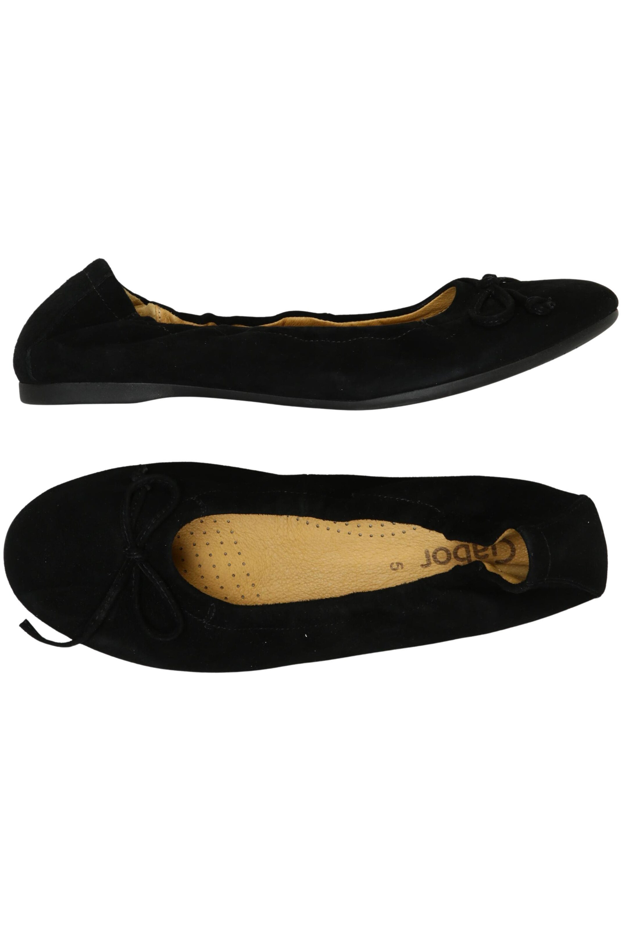 GABOR Ballerina 38 in Schwarz: Vorderseite